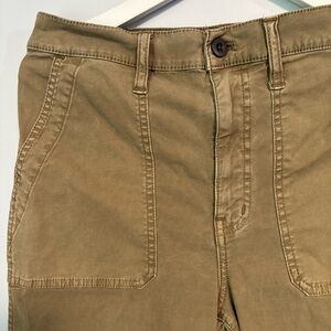 Madewell straight Tan Cargo Pants 28